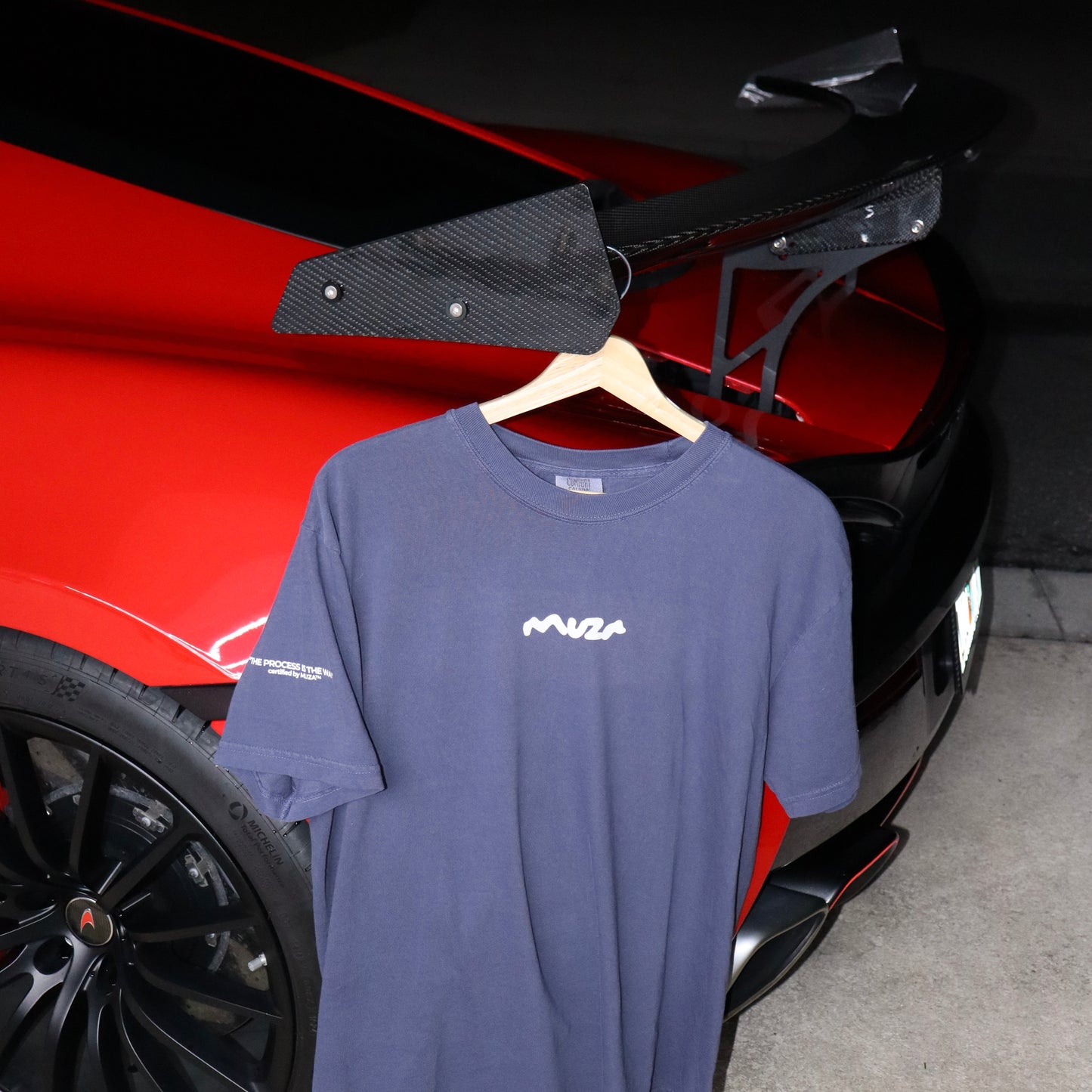 Blueberry Oversized Tee