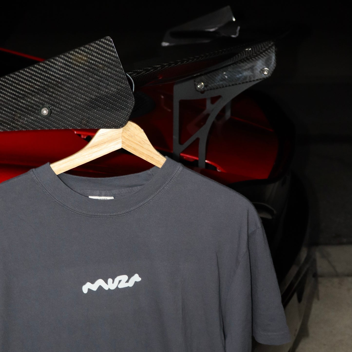 Charcoal Oversized Tee