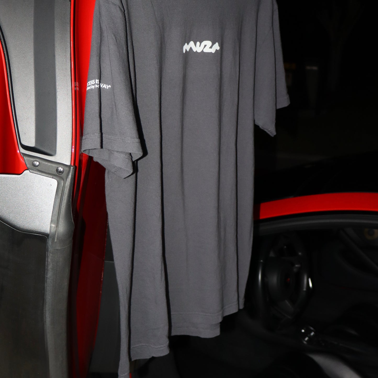 Charcoal Oversized Tee